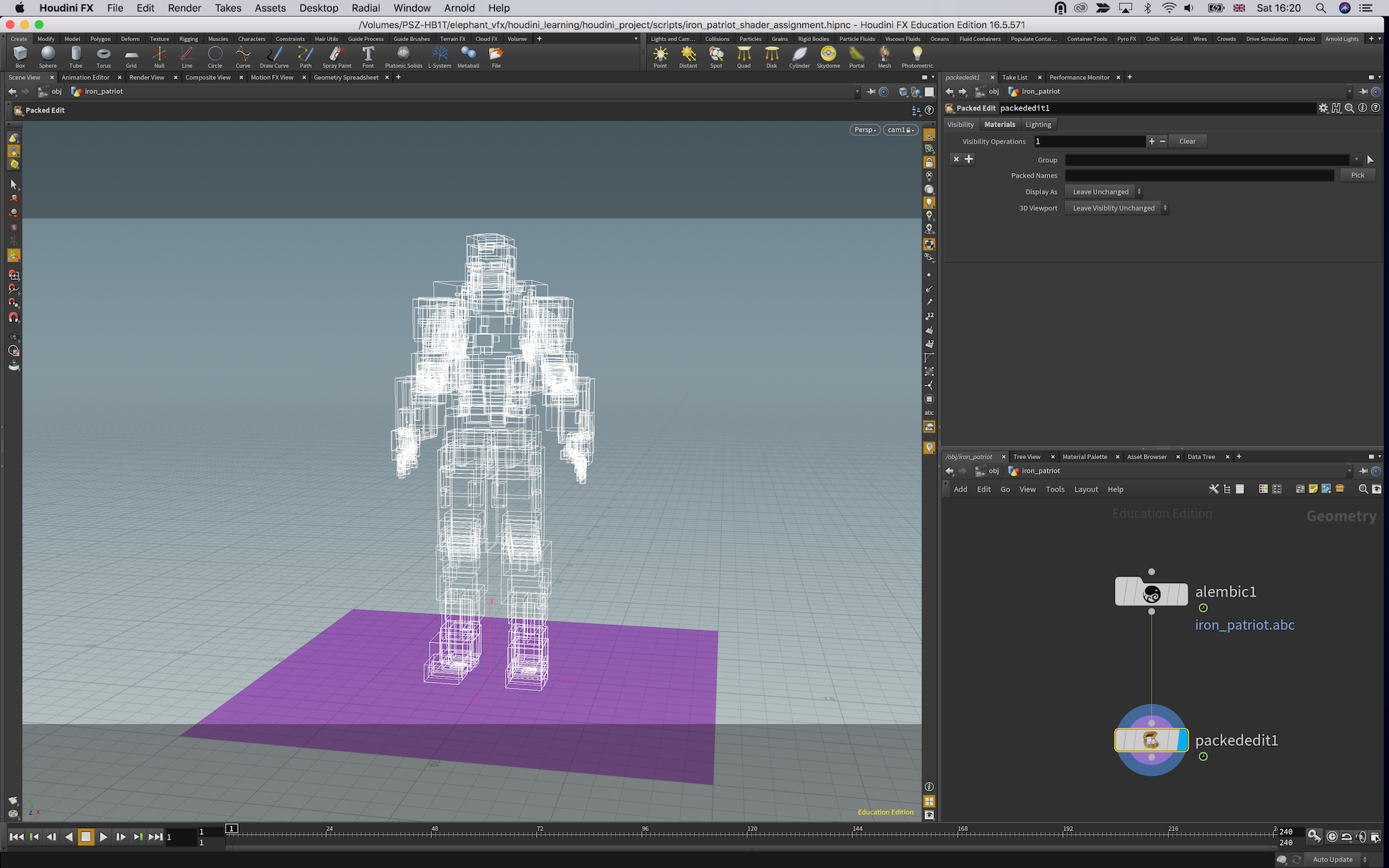 Houdini as scene assembler part 02 — xuan prada